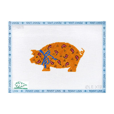 Floral Paisley Pig