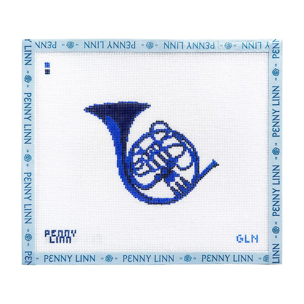 Blue French Horn