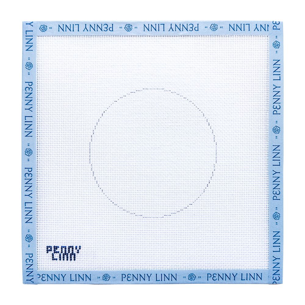 Pre-Cut 4" Circle or Square Blank Canvas With Outline