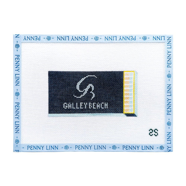 Galley Beach Matchbook Canvas