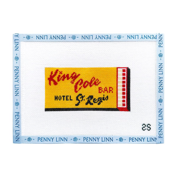 King Cole Bar Matchbook Canvas