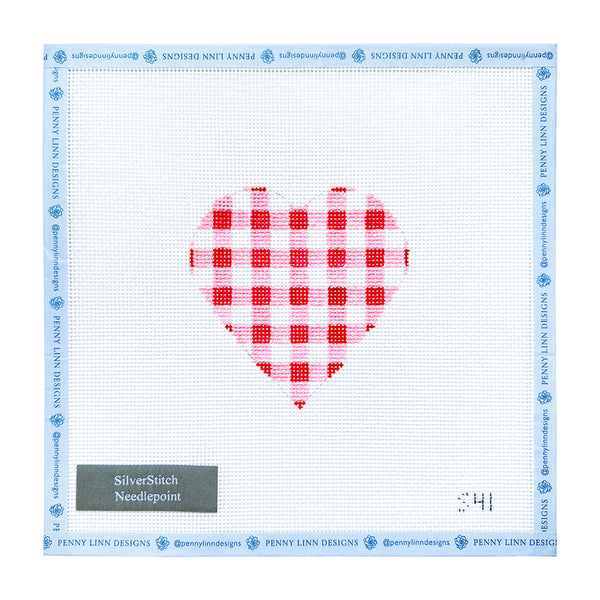 Gingham Heart