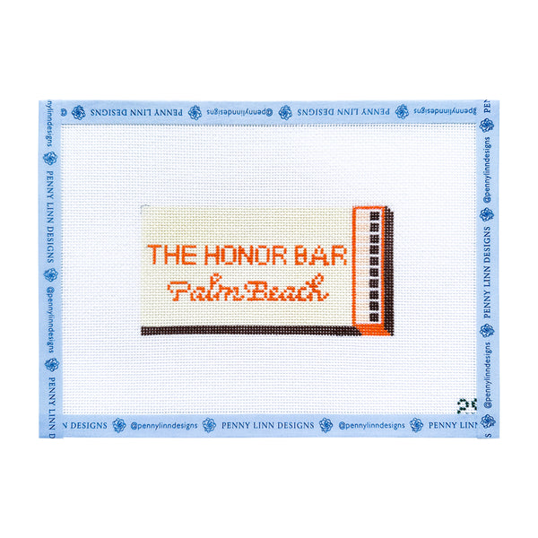 Honor Bar Palm Beach Matchbook Canvas