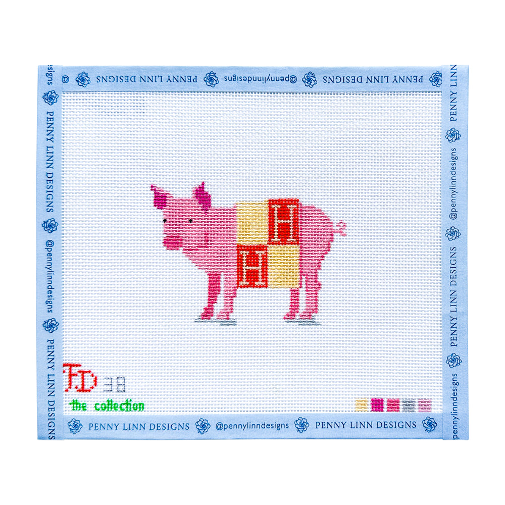 Pig in Hermes Blanket