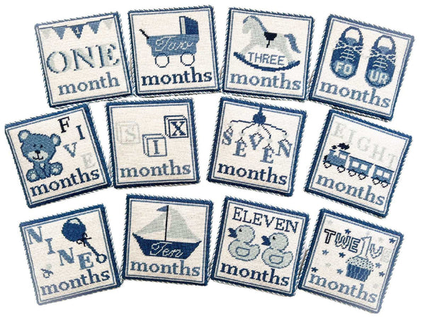 12 Month Milestone Canvas Collection - Penny Linn Designs - Penny Linn Designs