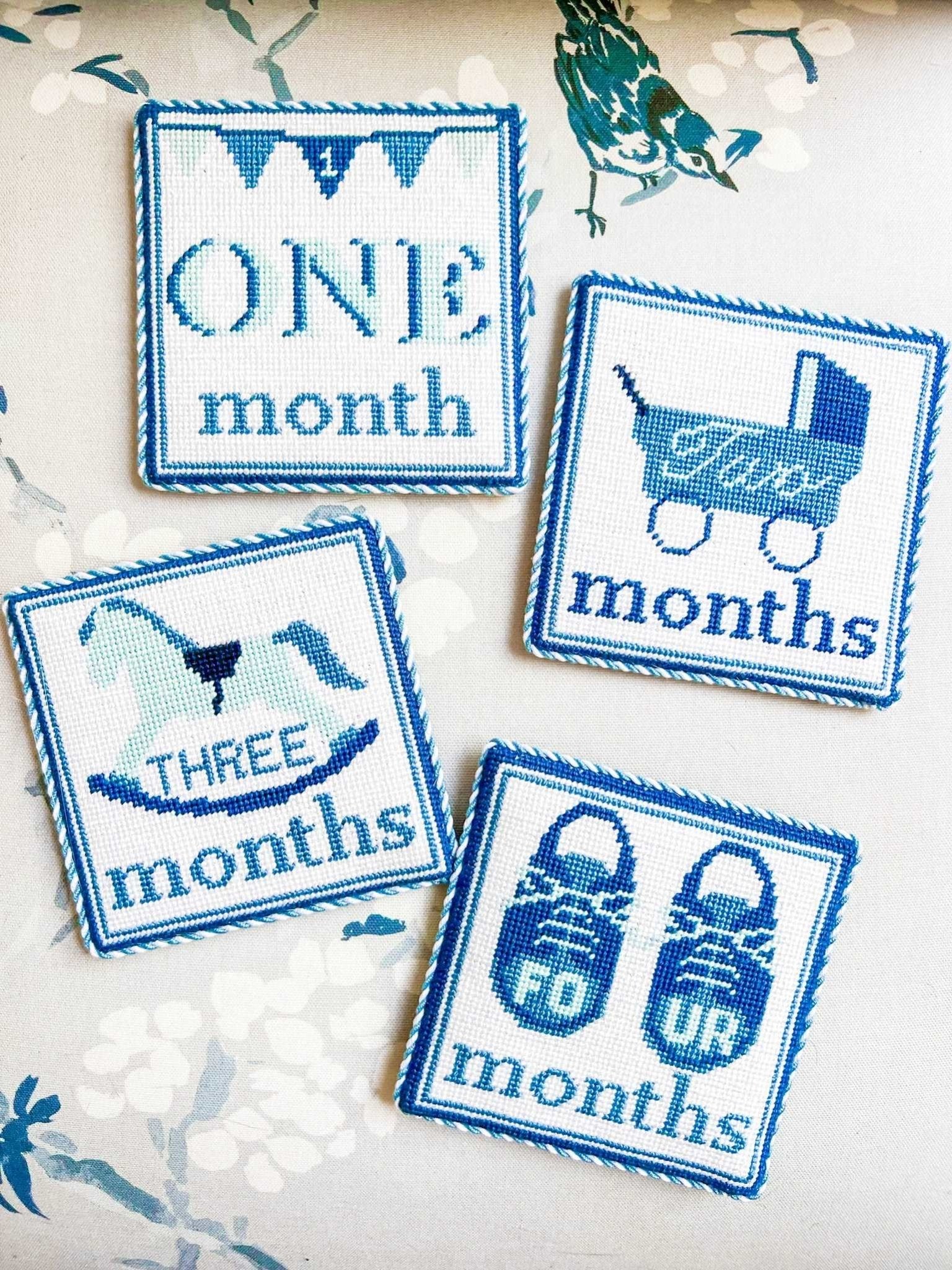 12 Month Milestone Canvas Collection - Penny Linn Designs - Penny Linn Designs