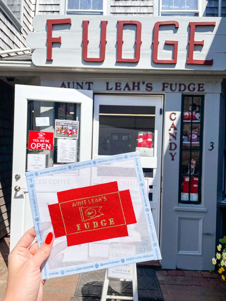 Aunt Leah's Fudge Box - Penny Linn Designs - Grand Millenial