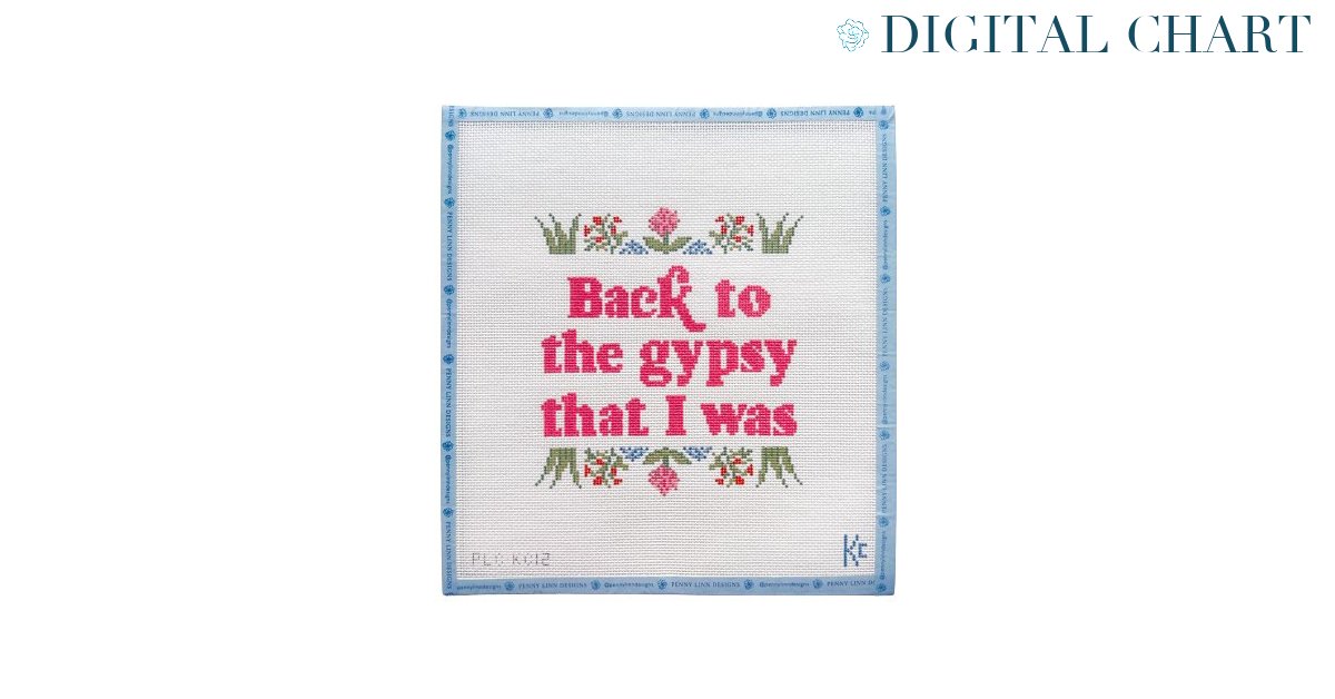 Back to the Gypsy that I Was - CHART - Penny Linn Designs - Kyra Cotter Designs
