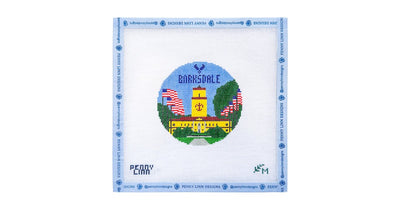 Barksdale AFB Round - Penny Linn Designs - The Perennial Stitcher