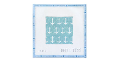 Blue and White Anchors - Penny Linn Designs - KCN DESIGNERS