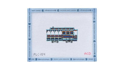 Blue Trolley - Penny Linn Designs - AC Designs