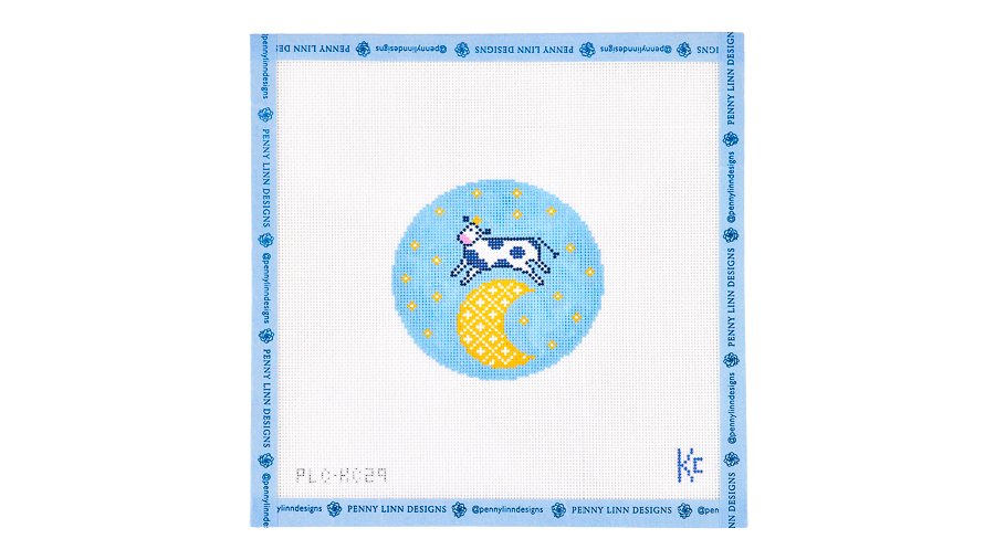 Cow and Moon - Penny Linn Designs - Kyra Cotter Designs