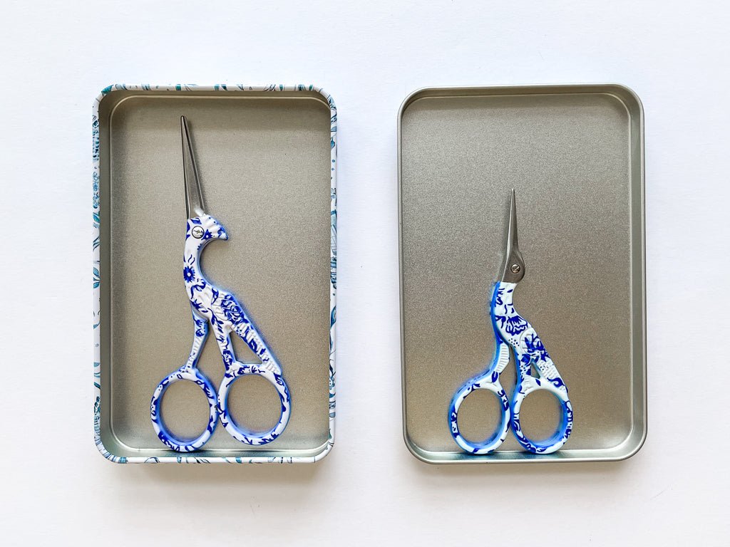 Crane Embroidery Scissors (small) - Penny Linn Designs - Penny Linn Designs