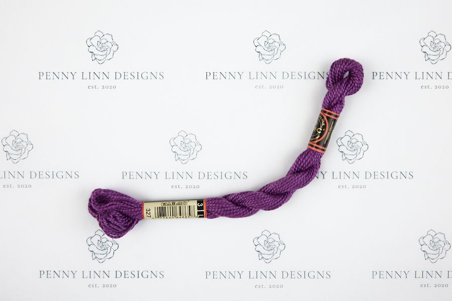 DMC 3 Pearl Cotton 327 Violet - Penny Linn Designs - DMC