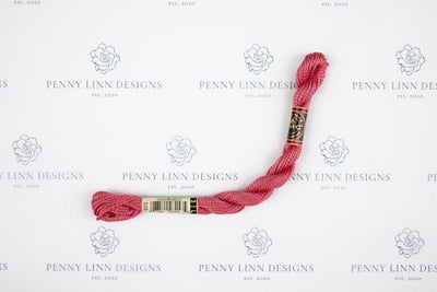 DMC 3 Pearl Cotton 335 Rose - Penny Linn Designs - DMC