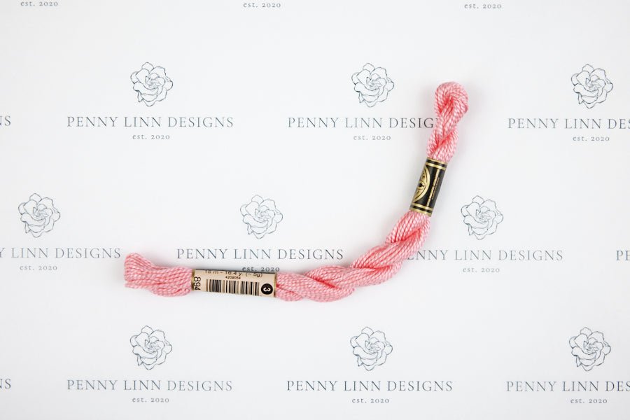 DMC 3 Pearl Cotton 894 Carnation - Very Light - Penny Linn Designs - DMC