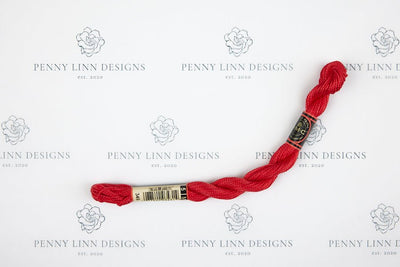 DMC 5 Pearl Cotton 349 Coral - Dark - Penny Linn Designs - DMC