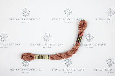 DMC 5 Pearl Cotton 407 Desert Sand - Dark - Penny Linn Designs - DMC