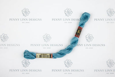 DMC 5 Pearl Cotton 597 Turquoise - Penny Linn Designs - DMC