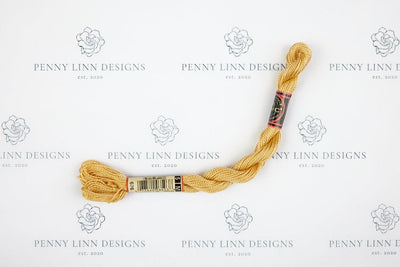 DMC 5 Pearl Cotton 676 Old Gold - Light - Penny Linn Designs - DMC