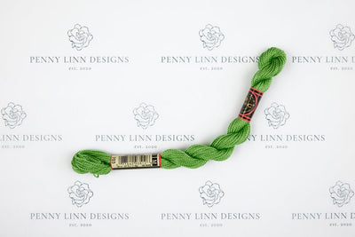 DMC 5 Pearl Cotton 703 Chartreuse - Penny Linn Designs - DMC