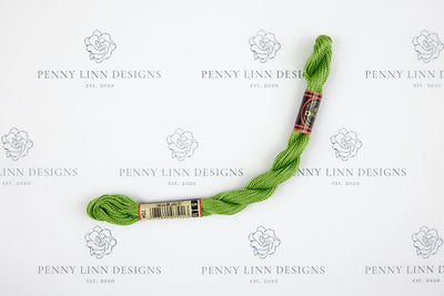 DMC 5 Pearl Cotton 704 Chartreuse - Bright - Penny Linn Designs - DMC