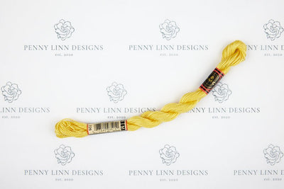 DMC 5 Pearl Cotton 726 Topaz - Light - Penny Linn Designs - DMC