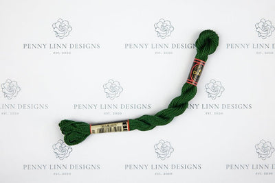 DMC 5 Pearl Cotton 895 Hunter Green - Very Dark - Penny Linn Designs - DMC