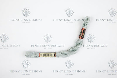 DMC 5 Pearl Cotton 928 Gray Green - Very Light - Penny Linn Designs - DMC