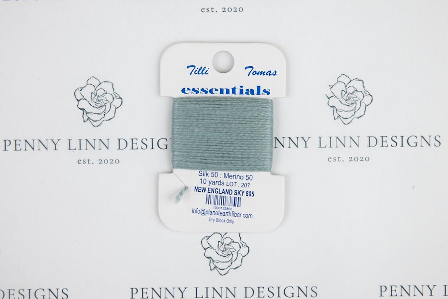 Essentials 805 New England Sky - Penny Linn Designs - Planet Earth Fibers
