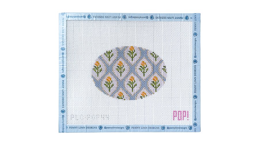 Floral Oval - Penny Linn Designs - POP! NeedleArt