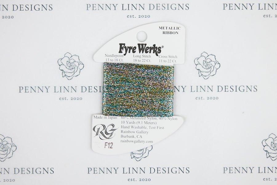 Fyre Werks F12 Dark Multi - Penny Linn Designs - Rainbow Gallery
