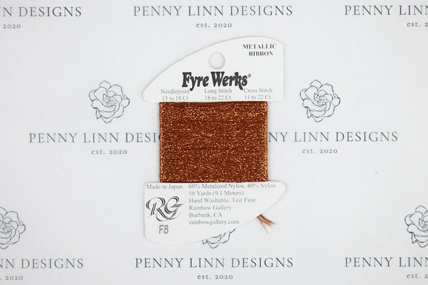 Fyre Werks F8 New Copper - Penny Linn Designs - Rainbow Gallery