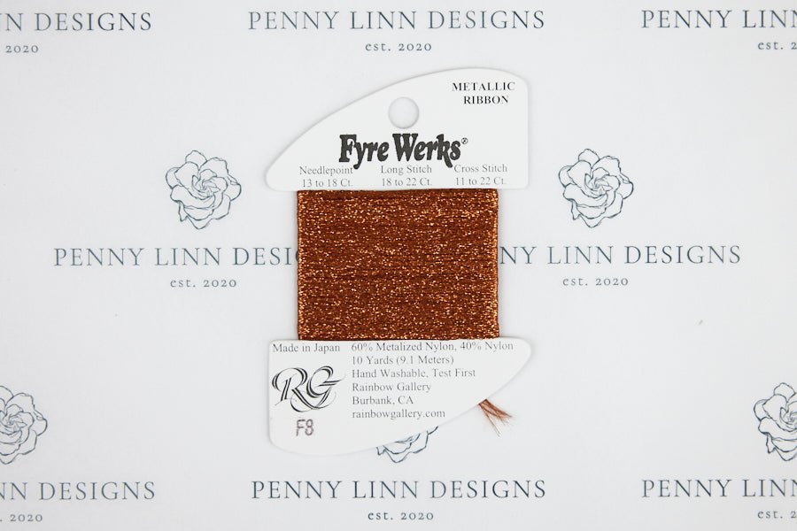Fyre Werks F8 New Copper - Penny Linn Designs - Rainbow Gallery