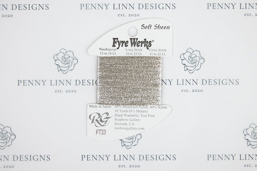 Fyre Werks Soft Sheen FT33 Moon Glow - Penny Linn Designs - Rainbow Gallery