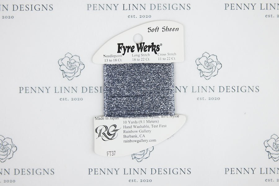 Fyre Werks Soft Sheen FT37 Rain Gray - Penny Linn Designs - Rainbow Gallery