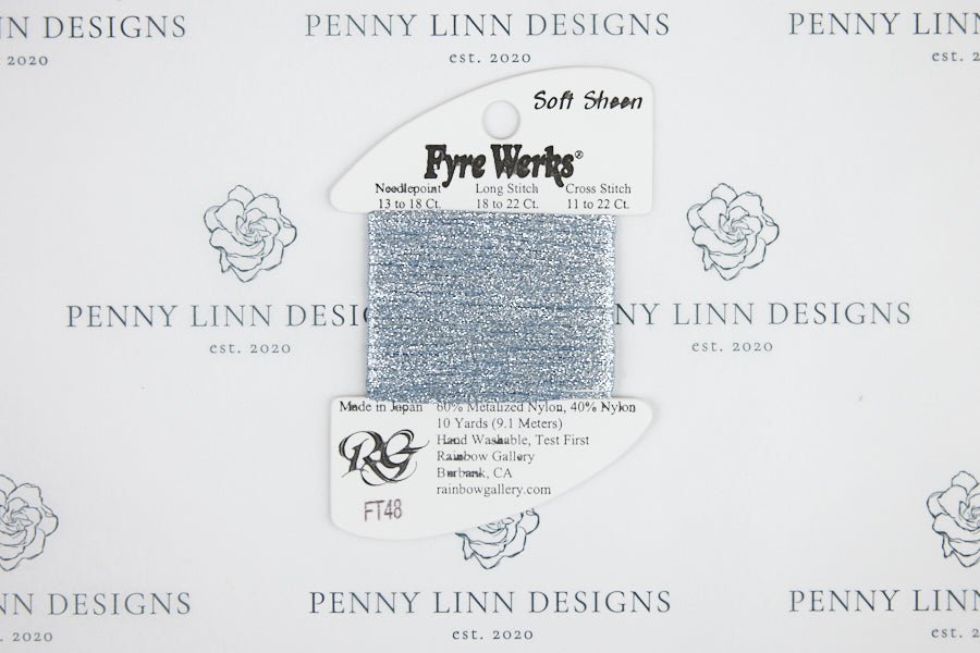 Fyre Werks Soft Sheen FT48 Silver Frost - Penny Linn Designs - Rainbow Gallery