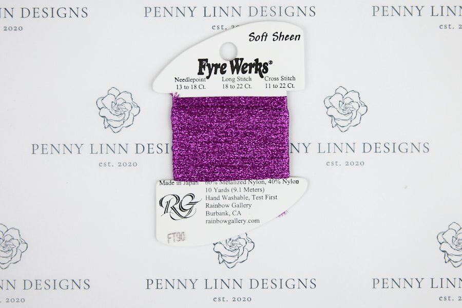 Fyre Werks Soft Sheen FT90 Wild Magenta - Penny Linn Designs - Rainbow Gallery