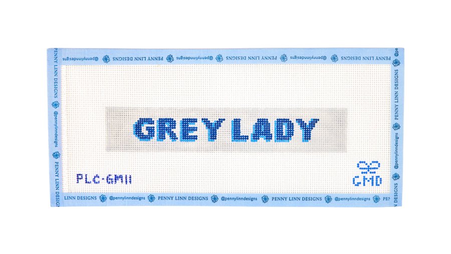 Grey Lady Key Fob - Penny Linn Designs - Grand Millenial