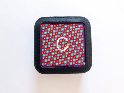 Jewel Toned Geo 4" Square - Penny Linn Designs - AC Designs