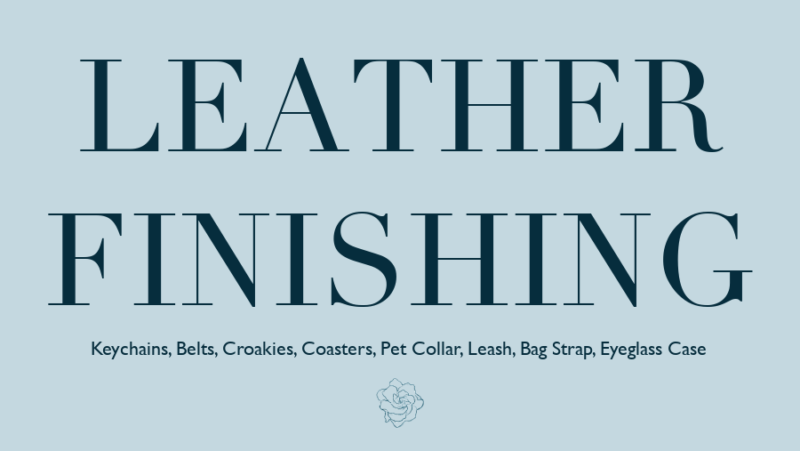 Leather Finishing - Penny Linn Designs - Penny Linn Designs