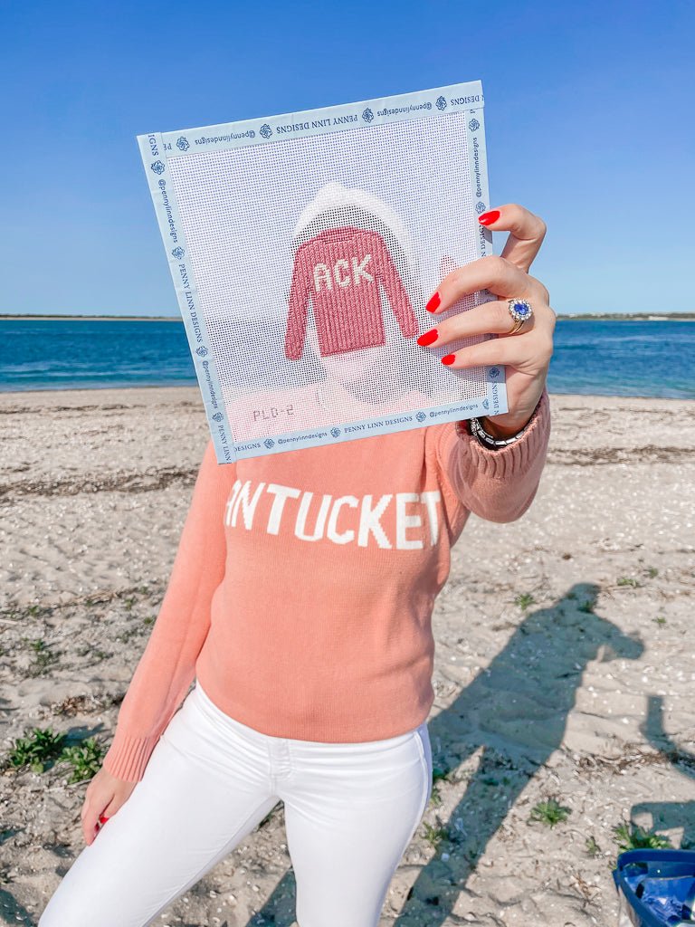 Nantucket "ACK" Sweater - Penny Linn Designs - Penny Linn Designs