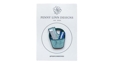 Needlepoint Basket Needleminder - Penny Linn Designs - Penny Linn Designs