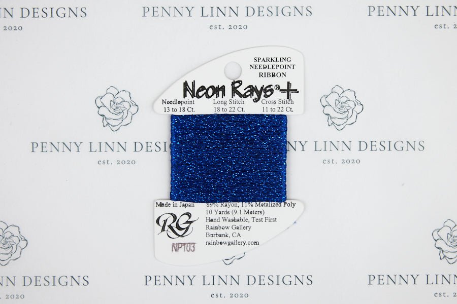 Neon Rays+ NP103 Indigo Blue - Penny Linn Designs - Rainbow Gallery