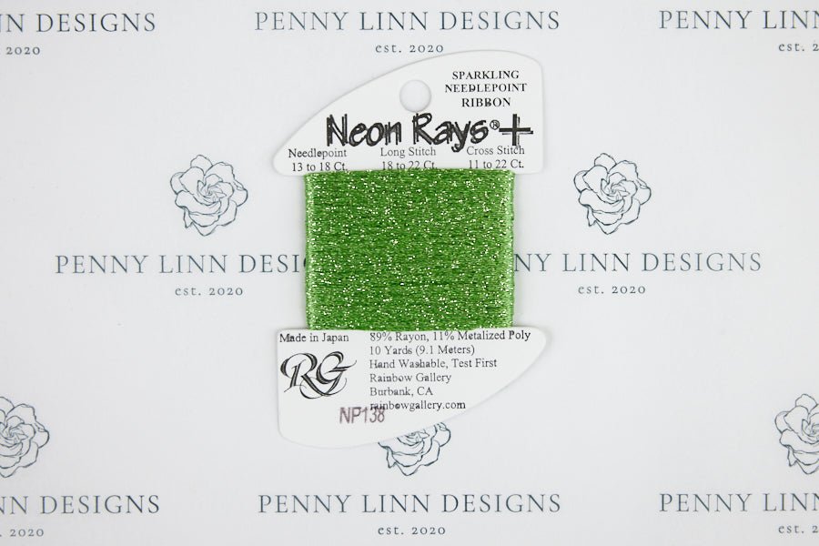 Neon Rays+ NP138 Lime - Penny Linn Designs - Rainbow Gallery