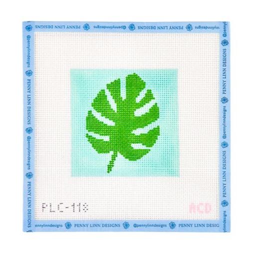 Palm Leaf Square - Penny Linn Designs - AC Designs