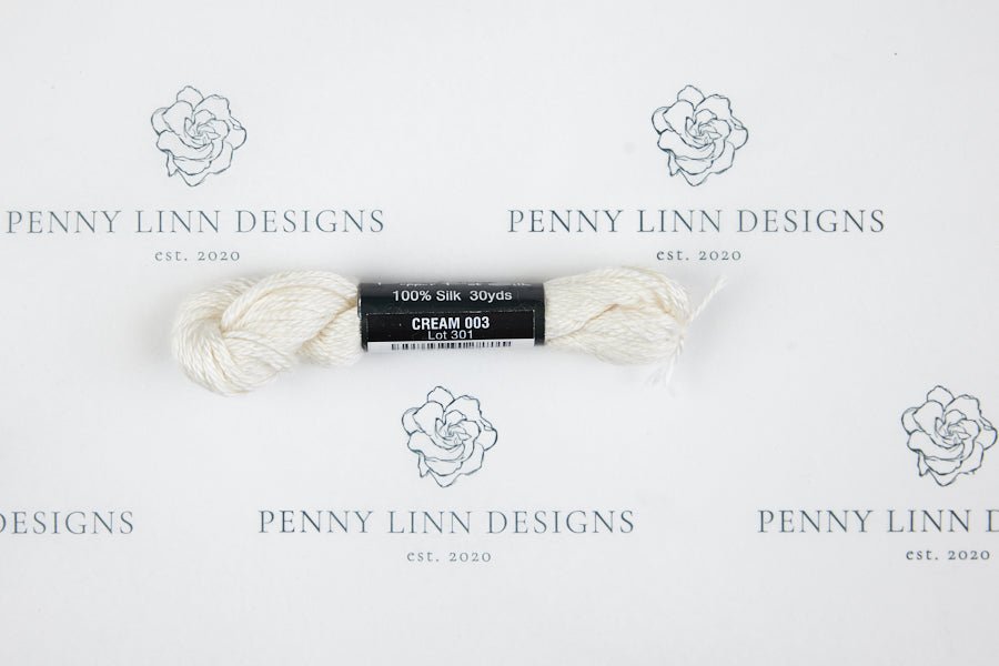 Pepper Pot Silk 003 CREAM - Penny Linn Designs - Planet Earth Fibers