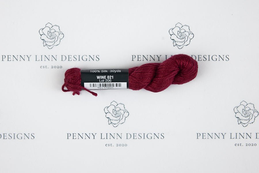 Pepper Pot Silk 021 WINE - Penny Linn Designs - Planet Earth Fibers