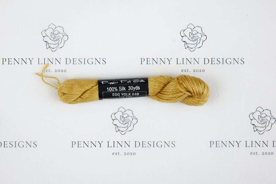 Pepper Pot Silk 040 EGG YOLK - Penny Linn Designs - Planet Earth Fibers