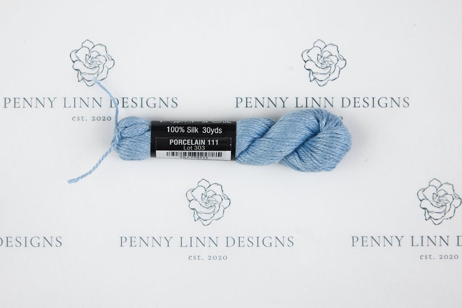 Pepper Pot Silk 111 PORCELAIN - Penny Linn Designs - Planet Earth Fibers